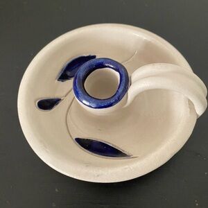Williamsburgr Pottery Handmade Candle Holder